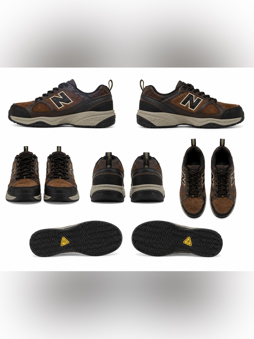 New Balance Composite Toe Industrial Work Shoes 8.5 Excellent - Picture 2 of 8